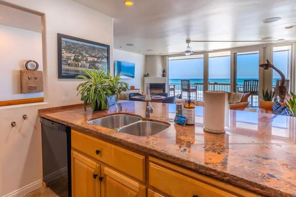 Carlsbad Village Oceanfront Condo on the Beach